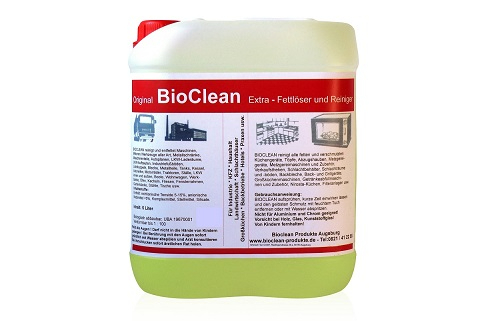 Bioclean Universalreiniger / Fettlöser 5 Liter Kanister Konzentrat