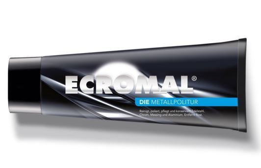 Ecromal Alu-Chrom-Edelstahl Metallpolitur und Versiegelung 120 ml